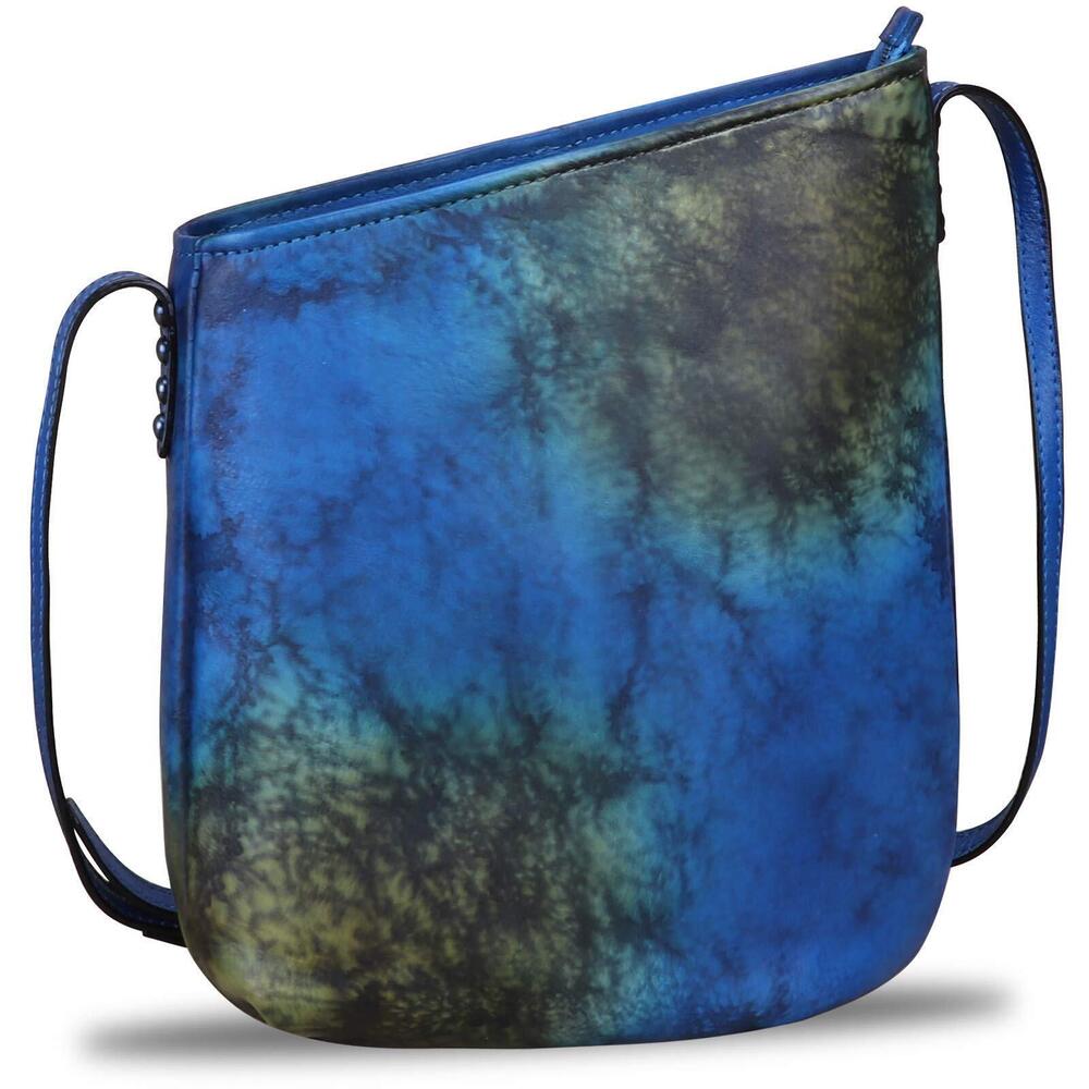 6040 Leather Crossbody Bags Retro Satchel Purse Handmade Small Designer